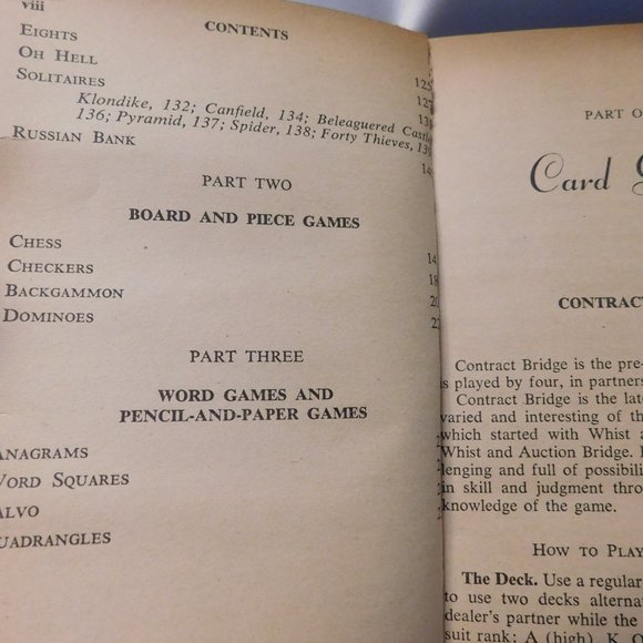 The Handy Book of Indoor Games Vintage Book 1949 - Picture 10 of 11